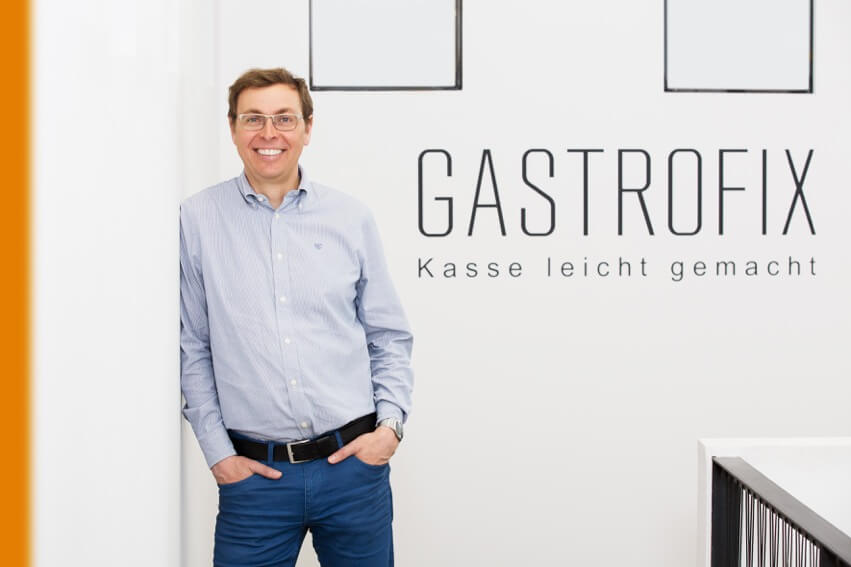 Das Bild zeigt Stefan Brehm von Gastrofix