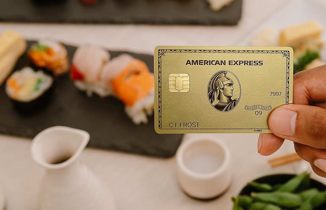 American Express Gold Card im Bild